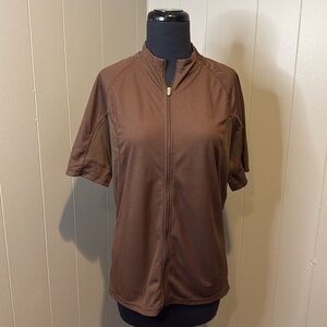 Novara Women’s Medium Zip Up Bike Cycling Back Pockets Zipper